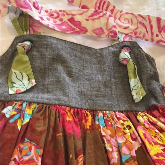 Sweet Honey multi fabric tunic top - Picture 4 of 4